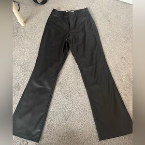 Women’s Black Zara Leather Pants